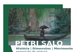 Exposição "Petri Salo. História/Dimensões/Movimento" na Nazaré