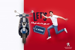 Peugeot Django 125 com novas cores e em promoção!