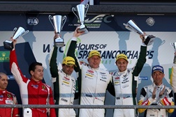 Dunlop triunfa com Lamy no pódio de Spa