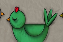 Leitura de contos para a infância: "A Galinha Verde" no TNDM