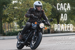 Teste Royal Enfield HNTR350 - Caça ao prazer