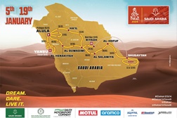 Dakar 2024 – Rota anunciada - 5ª Edição na Arábia Saudita