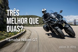 Teste Yamaha Niken GT - Três melhor que duas?