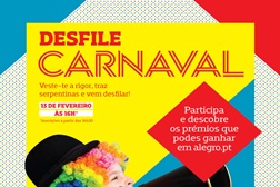 Carnaval no Alegro Alfragide