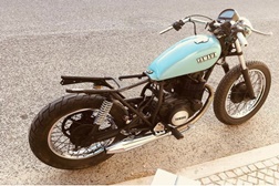 Sim, eu transformei a minha moto!