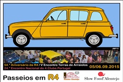 V Encontro Renault 4L em Arraiolos