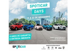 "Spoticar Days" com sete dias de condições únicas na compra de usados - Mais de 80 pontos de venda aderentes