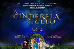 "A Cinderela no Gelo": A história de encantar deste Natal no Alegro Alfragide