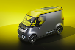 Renault Estafette Concept - Elétrico combina o comprimento do Kangoo L2, a agilidade do Clio e a capacidade de carga do Trafic L1H2