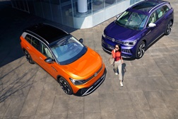 Estreia mundial do ID.6 - SUV familiar totalmente eléctrico revelado na Auto Shanghai 2021