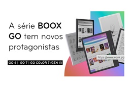 WOOK e Worten apostam em nova gama de eReaders BOOX GO