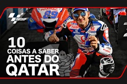 MotoGP 2022 GP Qatar -10 factos antes do Grande Prémio - É a 5ª pole em 15 corridas para o prodígio Martin da Ducati Pramac