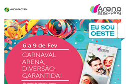 Diversão garantida no Carnaval do ArenaShopping 