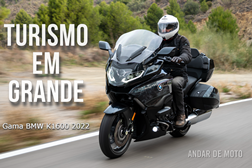 Apresentação Gama BMW K1600 2022 - Turismo em Grande