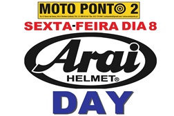 Loja Moto Ponto II promove o Arai Day