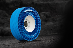 Michelin aceita o desafio de conquistar a Lua - Um pneu biomimético impresso em 3D