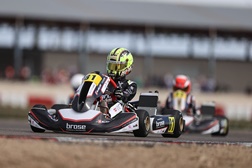 Noah Monteiro com recuperação notável até ao 4º lugar no Troféu Narciso Gil em Zuera - Abertura das IAME Euro Series já no próximo fim de semana