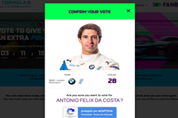 Fórmula E Vote no seu piloto favorito e dê-lhe mais energia! - #FANBOOST para a Cidade do México