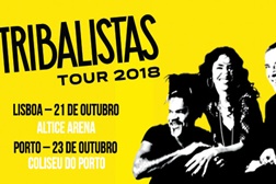 Tribalistas pela primeira vez ao vivo em Lisboa e no Porto