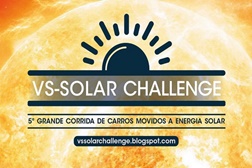 5ª Edição do VS SOLAR Challenge - Apenas entram veículos movidos a energia solar