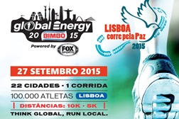 Benfica e Sporting disputam o pódio na 1ªEdição da Corrida Global Energy Bimbo – Lisboa Corre pela Paz