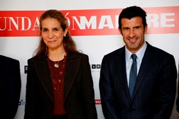 Luís Figo embaixador do projecto "Joga Seguro" da Fundação MAPFRE