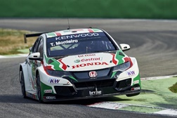 Tiago Monteiro com testes trabalhosos em Monza