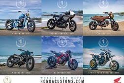 Moto portuguesa Honda "Mia" conquista 2.º lugar no Concurso Europeu Honda Customs 2025