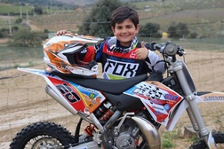 Piloto Gonçalo Silva na 1ª Prova do CNMX