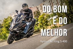 Teste Kymco XCiting S 400i - Do Bom e do Melhor