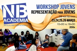 Nicolau Breyner Academia apresenta Workshops de Representação para Jovens - Especial Férias da Páscoa