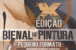 Exposição "X Bienal de Pintura de Pequeno Formato" em Alhos Vedros