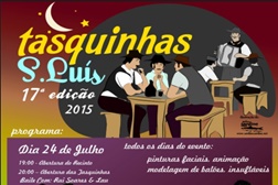 Gastronomia, animação e artesanato nas Tasquinhas de S. Luís (Odemira)