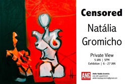 “Censored” a censura já sentida na obra de Natália Gromicho