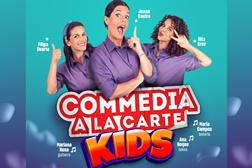 Commedia A La Carte Kids!  Chega ao Teatro Maria Matos - De 27 de Setembro a 25 de Outubro ao sábado