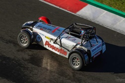 Ricardo Megre na luta pelo primeiro lugar do Super 7 by Toyo Tires - No Estoril entre 16 e 18 de novembro