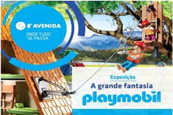 8ª Avenida recebe Exposição Playmobil durante as Férias da Páscoa