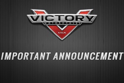Motos Victory chegam ao fim!