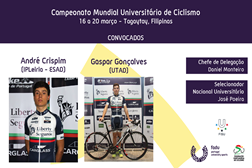 Dois portugueses no Mundial Universitário de Ciclismo