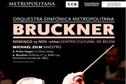 Bruckner nos próximos concertos da Orquestra Metropolitana