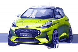 O novo Hyundai i10 apresenta um design jovem e dinâmico