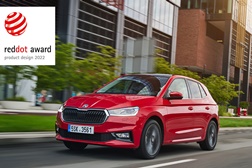 Novo Škoda Fabia recebe o prémio RED DOT - Design de produto excecional