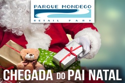 Pai Natal chega à Floresta Encantada do Parque Mondego