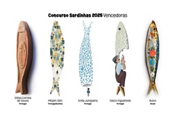 E as Sardinhas vencedoras são… - Cinco Sardinhas vencedoras da 15.ª edição do concurso Sardinhas