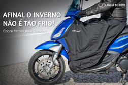 Cobre Pernas para Scooters - Afinal o Inverno não é tão frio!