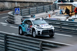 Morizo agita o Mónaco com o som do hidrogénio - O Toyota GR Yaris Rally2 H2 Concept faz a sua estreia no famoso circuito do Mónaco 