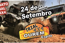 Penúltima prova do Campeonato Nacional de Trial 4x4 em Ourém