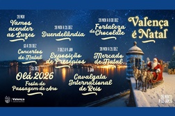 Valença Acende a Magia do Natal já esta Sexta-Feira - E fica durante 40 dias até 6 de Janeiro