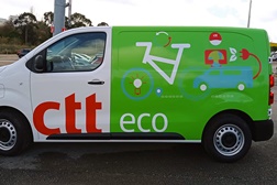 CTT com distribuição 100% elétrica no Porto Santo - Ampliar a rede de distribuição com transporte sustentável