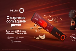 Delta Q apresenta o café Turbinado, o seu novo café funcional - Com MCT proveniente do óleo de coco e vitamina B3